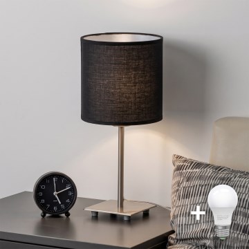 Brilagi - LED stona lampa NUBILA 1xE27/60W/230V crna