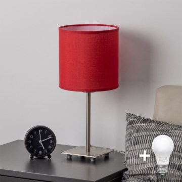 Brilagi - LED stona lampa NUBILA 1xE27/60W/230V crvena