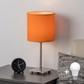 Brilagi - LED stona lampa NUBILA 1xE27/60W/230V narandžasta