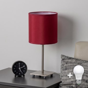 Brilagi - LED stona lampa NUBILA 1xE27/60W/230V pompejska crvena