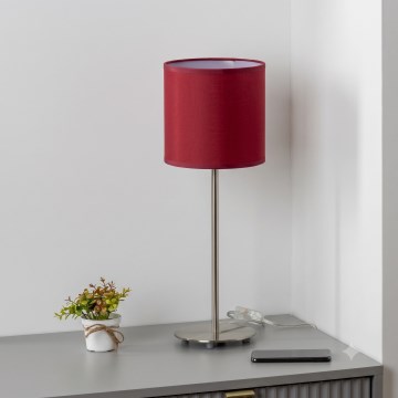 Brilagi - LED stona lampa NUBILA 1xE27/60W/230V pompejska crvena