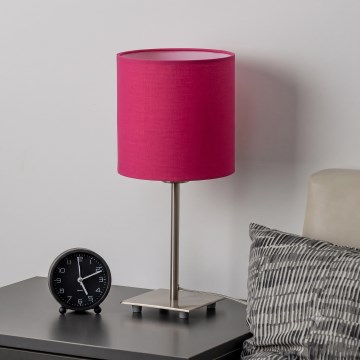 Brilagi - LED stona lampa NUBILA 1xE27/60W/230V ružičasta