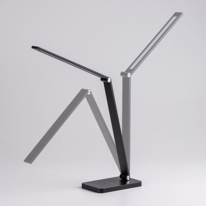 BRILAGI - LED prigušiva dodirna stolna lampa sa bežičnim QI punjenjem MODO CHARGE LED/7W/5V 3000/4000/6000K crna