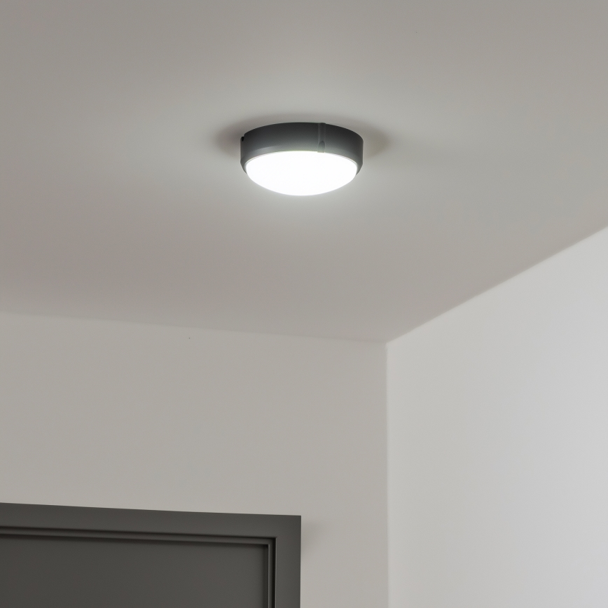Brilagi - LED stropna industrijska svetiljka SIMA LED/12W/230V IP65 crna