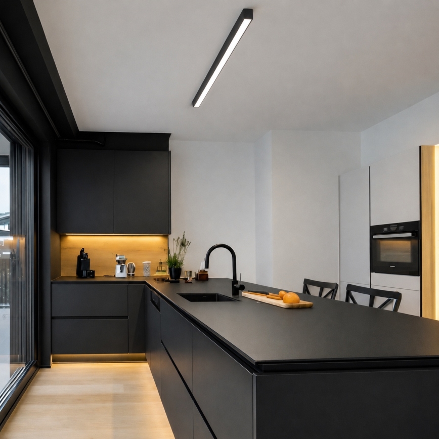 Brilagi - LED stropna prislonjena viseća svetiljka SYNODICO LED/30W/230V 4000K antracit