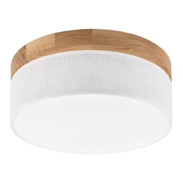 Brilagi - LED stropna svetiljka BELLADONNA LED/20W/230V prečnik 30 cm bela/hrast