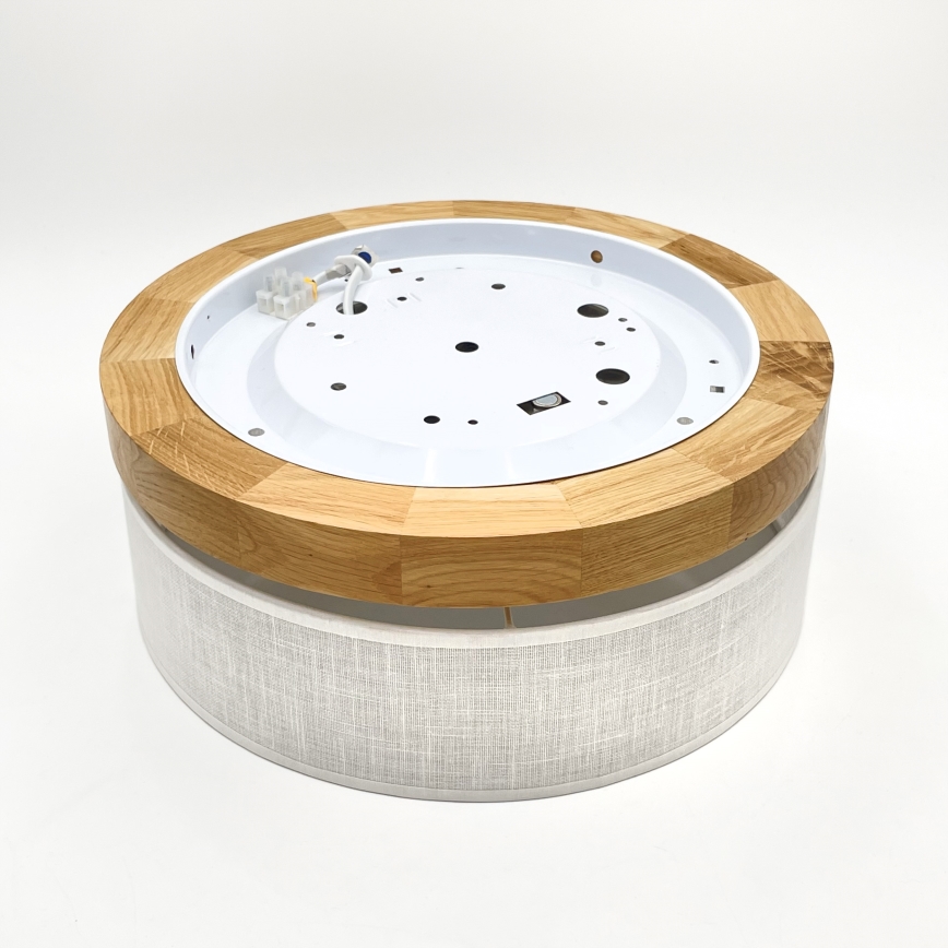 Brilagi - LED stropna svetiljka BELLADONNA LED/20W/230V prečnik 30 cm bela/hrast