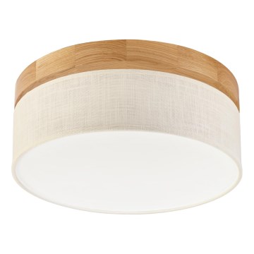 Brilagi - LED stropna svetiljka BELLADONNA LED/20W/230V prečnik 30 cm krem/hrast