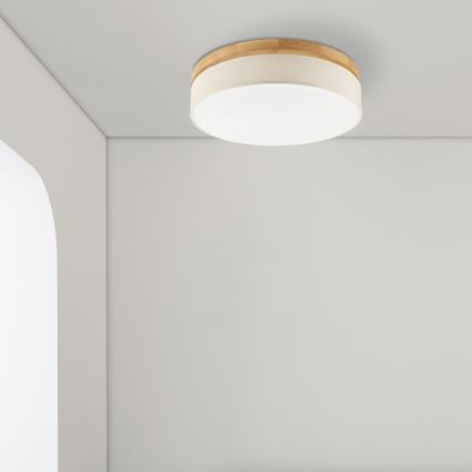 Brilagi - LED stropna svetiljka BELLADONNA LED/36W/230V prečnik 50 cm krem/hrast