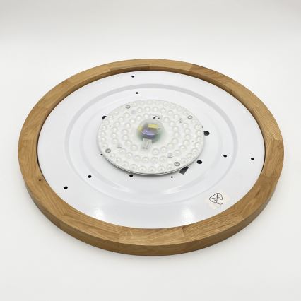 Brilagi - LED stropna svetiljka BELLADONNA LED/36W/230V prečnik 50 cm krem/hrast