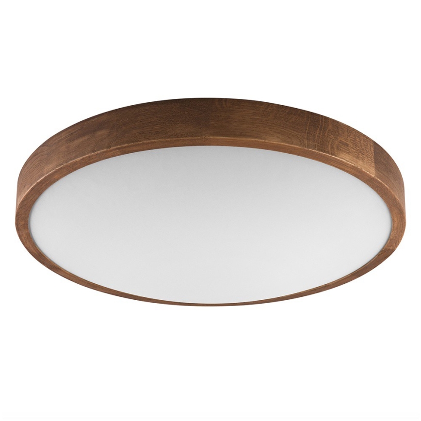 BRILAGI - LED stropna svetiljka CARVALHO SLIM 3xE27/15W/230V hrast-trešnja Ø 47 cm