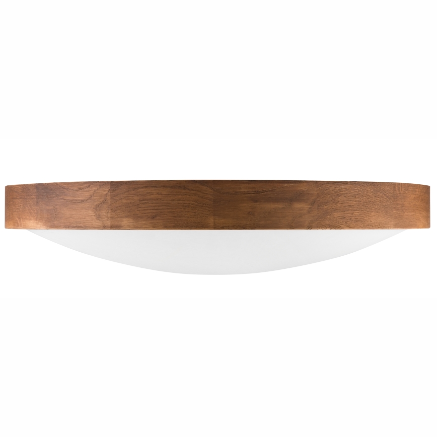BRILAGI - LED stropna svetiljka CARVALHO SLIM 3xE27/15W/230V hrast-trešnja Ø 47 cm