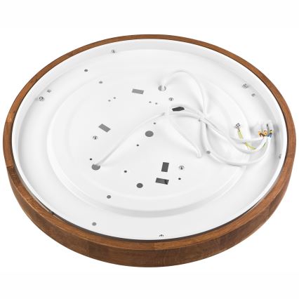 BRILAGI - LED stropna svetiljka CARVALHO SLIM 3xE27/15W/230V hrast-trešnja Ø 47 cm