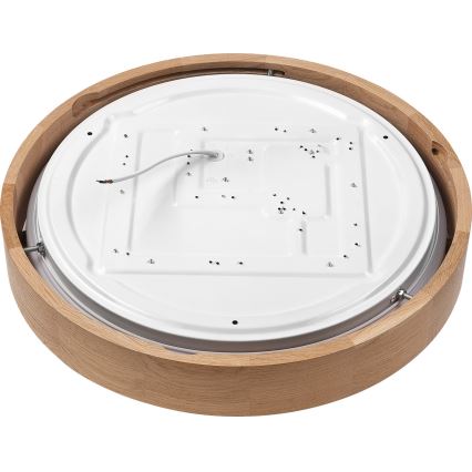 Brilagi - LED plafonsko svetlo MANAROLA SIMPLE LED/24W/230V 3000K hrast, prečnik 41 cm