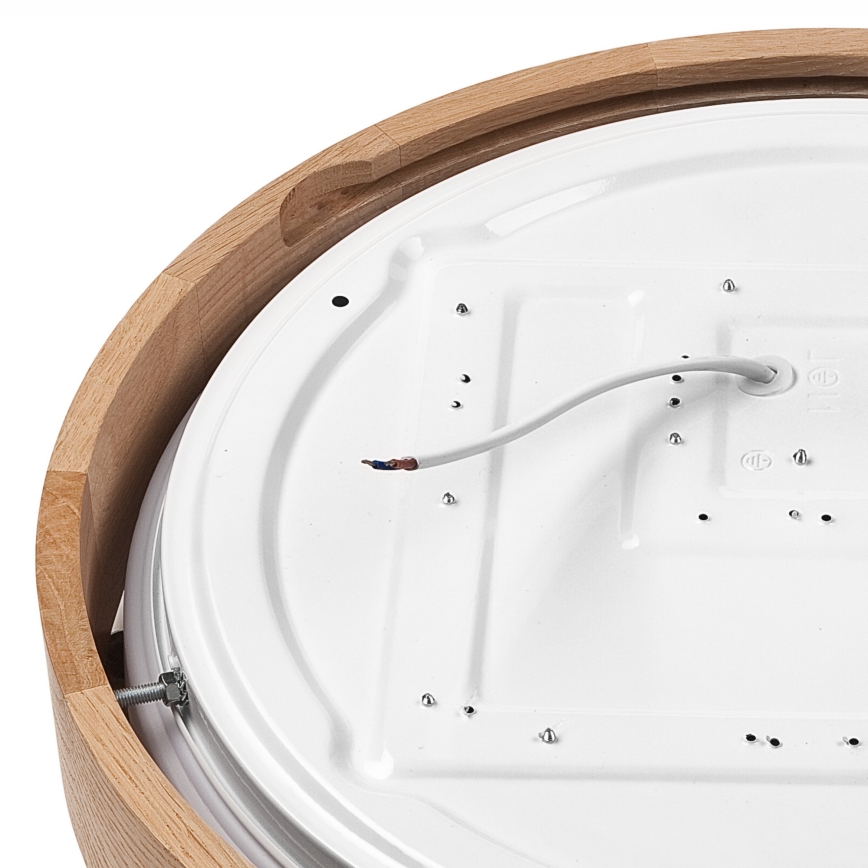 Brilagi - LED plafonsko svetlo MANAROLA SIMPLE LED/24W/230V 3000K hrast, prečnik 41 cm