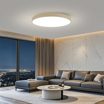 Brilagi - LED plafonsko svetlo POOL LED/128W/230V 3000/4500/6000K prečnik 100 cm bež