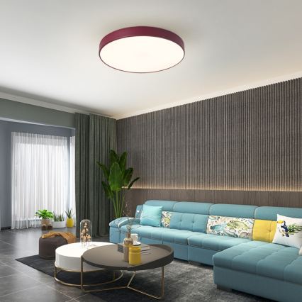 Brilagi - LED plafonsko svetlo POOL LED/60W/230V 3000/4000/6000K prečnik 50 cm bordo
