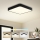 Brilagi - LED stropna svetiljka POOL SQUARE LED/36W/230V 3000/4000/6000K 40x40 cm crna