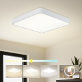 Brilagi - LED stropna svetiljka POOL SQUARE LED/48W/230V 3000/4500/6000K 50x50 cm bela