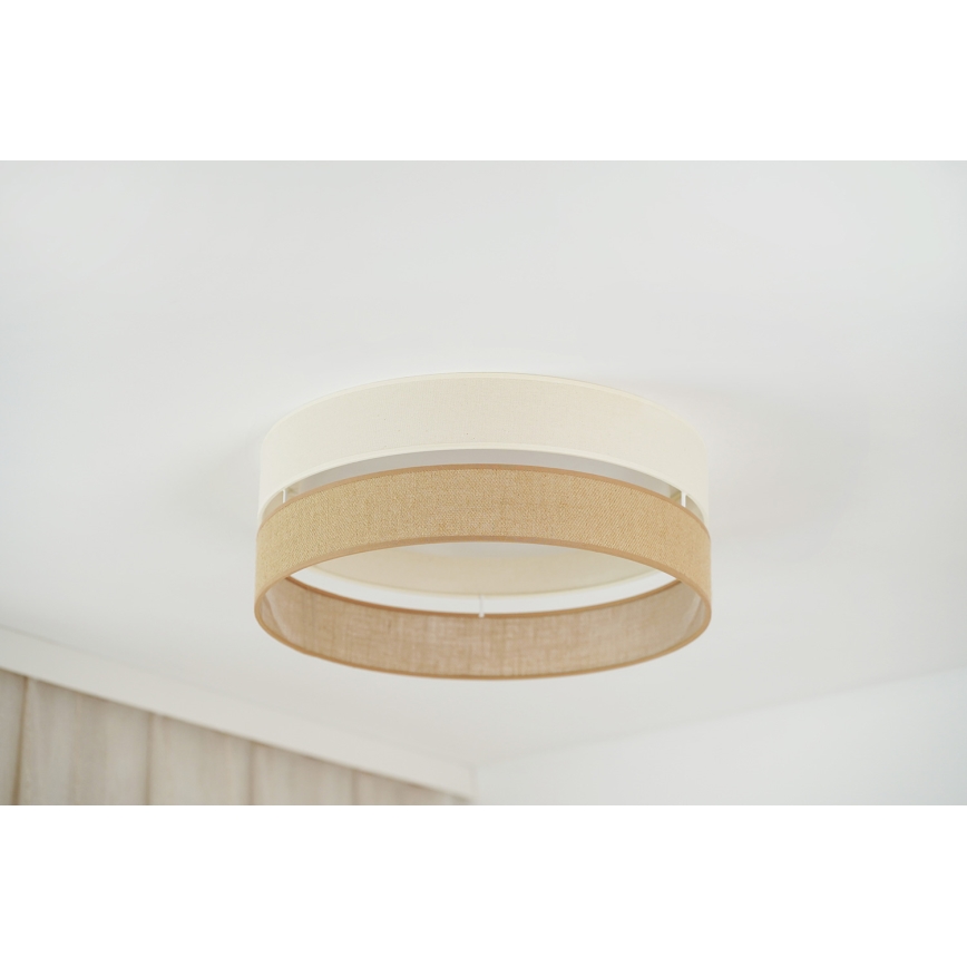 Brilagi - LED stropna svetiljka ROYAL YUTE LED/24W/230V, prečnik 45 cm, bež/krem