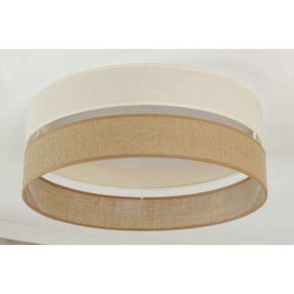 Brilagi - LED stropna svetiljka ROYAL YUTE LED/24W/230V, prečnik 45 cm, bež/krem