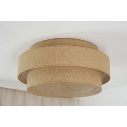 Brilagi - LED plafonsko svetlo SPACE YUTE LED/12W/230V Ø 50 cm 3000K/4000K/6400K bež