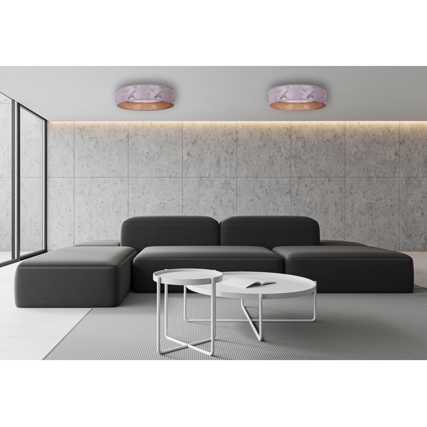 Brilagi - LED plafon VELVET STAR LED/24W/230V, prečnik 40 cm, 3000K/4000K/6400K, siva/zlatna