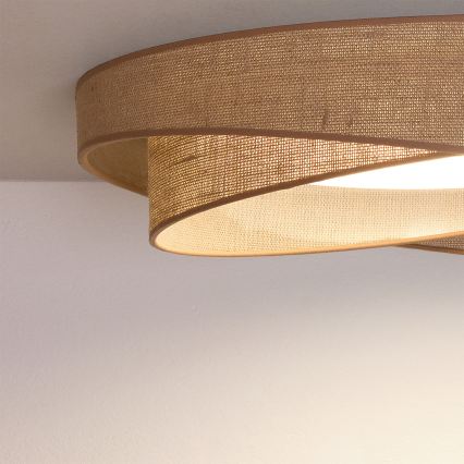 BRILAGI - LED stropna svetiljka VELVET TWIST LED/24W/230V 4000K prečnik 55 cm bež