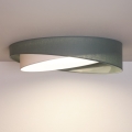 BRILAGI - LED stropna svetiljka VELVET TWIST LED/24W/230V 4000K prečnik 55 cm zelena/bela