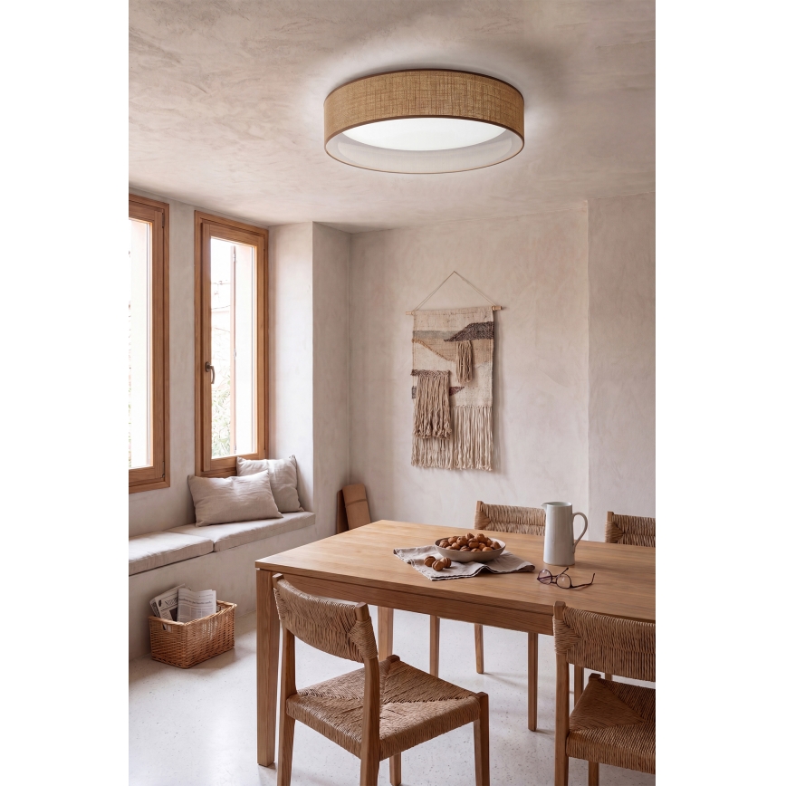 Brilagi - LED plafonsko svetlo VELVET VARI LED/24W/230V 3000/4000/6500K fi 45 cm bež