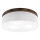 Brilagi - LED stropno svetlo BELLADONNA 3xE27/15W/230V pr. 50 cm bela/hrast orah