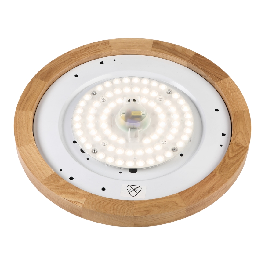 Brilagi - LED stropno svetlo BELLADONNA LED/36W/230V Ø 40 cm bela/hrast