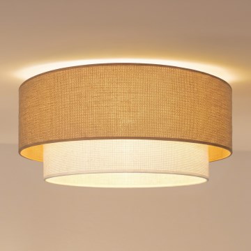Brilagi - LED stropno svetlo BOHO ECO 1xE27/10W/230V prečnik 40 cm bež/krem
