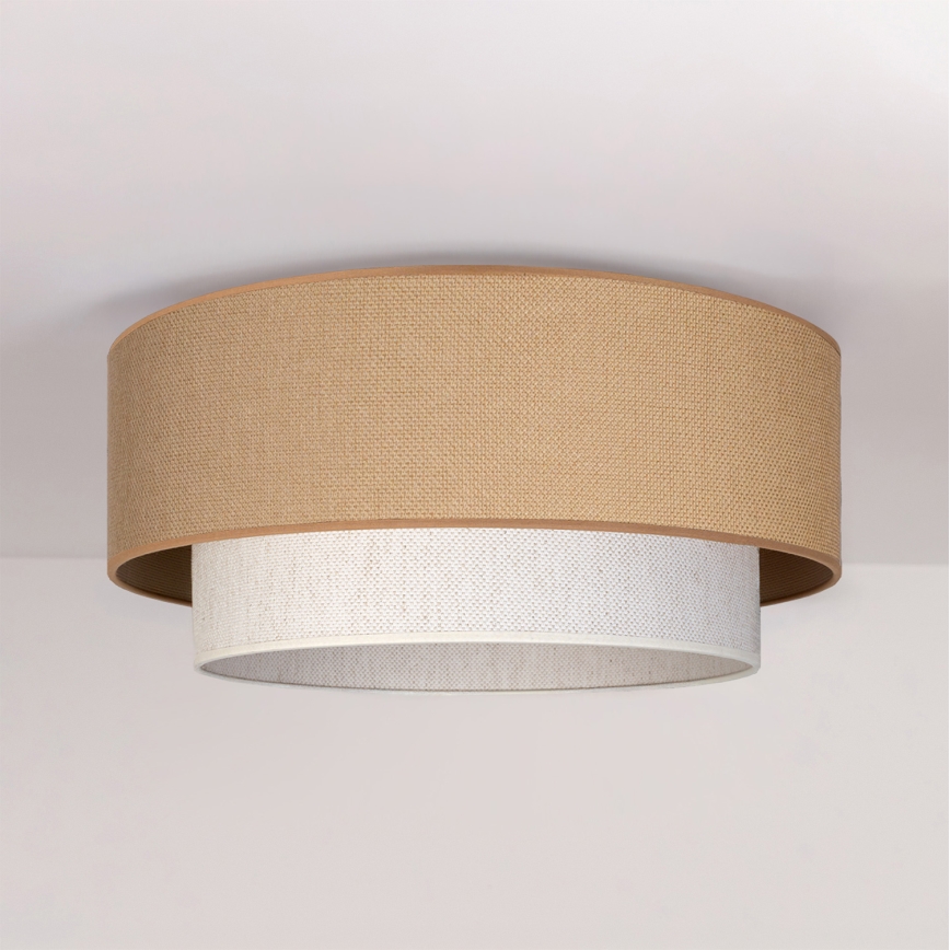 Brilagi - LED stropno svetlo BOHO ECO 1xE27/10W/230V prečnik 40 cm bež/krem