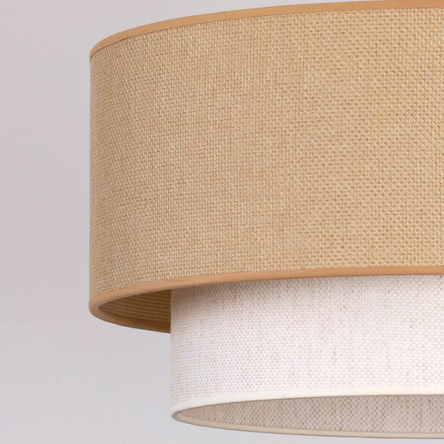 Brilagi - LED stropno svetlo BOHO ECO 1xE27/10W/230V prečnik 40 cm bež/krem