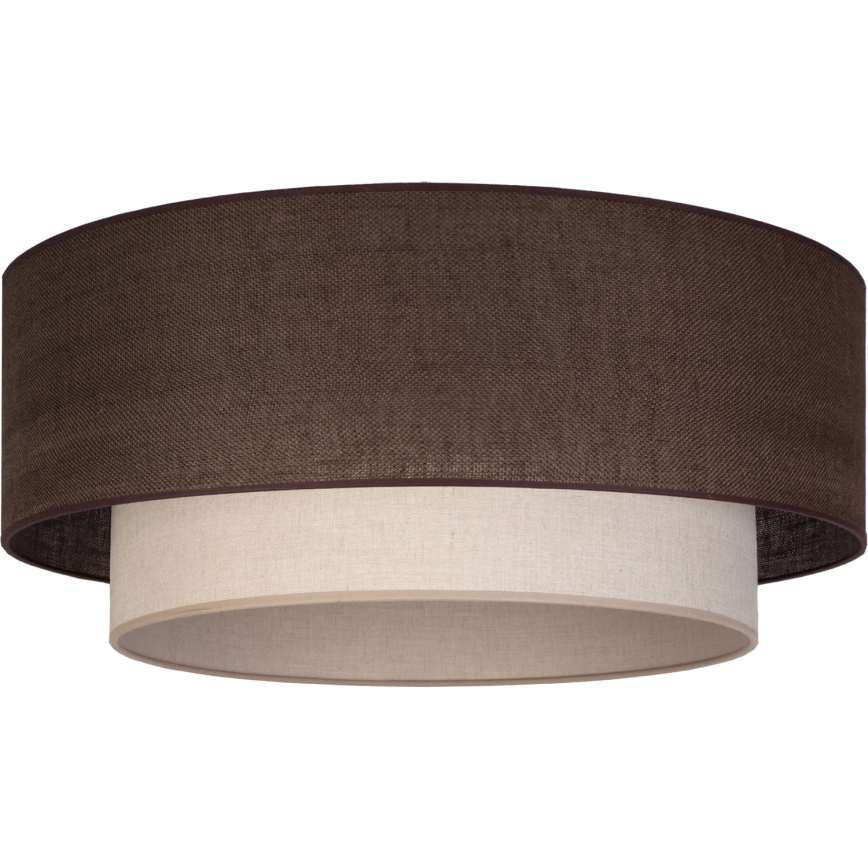 Brilagi - LED stropno svetlo BOHO ECO 1xE27/10W/230V prečnik 40 cm braon/krem