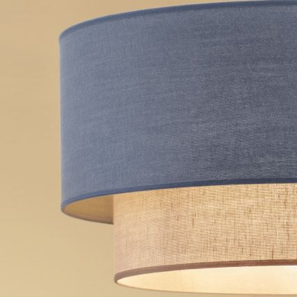 Brilagi - LED stropno svetlo BOHO ECO 1xE27/10W/230V, prečnik 40 cm, plava/krem