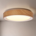 BRILAGI - LED stropno svetlo FLOCO LED/24W/230V prečnik 30 cm dekor drveta/belo