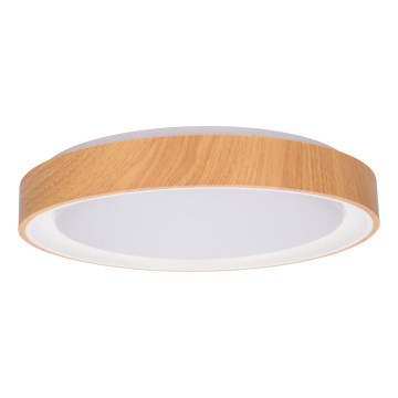 Brilagi - LED stropno svetlo FLOCO LED/24W/230V prečnik 30 cm dekor drveta/belo