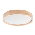 Brilagi - LED stropno svetlo MANAROLA SIMPLE LED/24W/230V 3000K, borovina, prečnik 41 cm