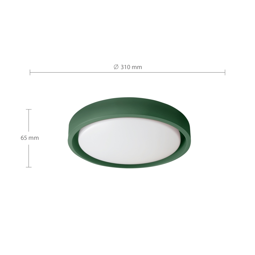 Brilagi - LED stropno svetlo MATTEO LED/24W/230V prečnik 31 cm zelena