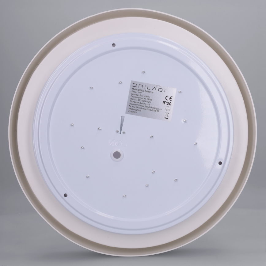 Brilagi - LED stropno svetlo MATTEO LED/24W/230V prečnik 31 cm zelena