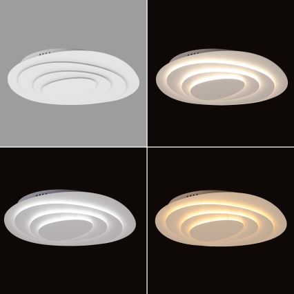 Brilagi - LED prigušiva plafonska svetiljka MODERN MINI LED/48W/230V 3000-6000K 41x34,3 cm + daljinski upravljač
