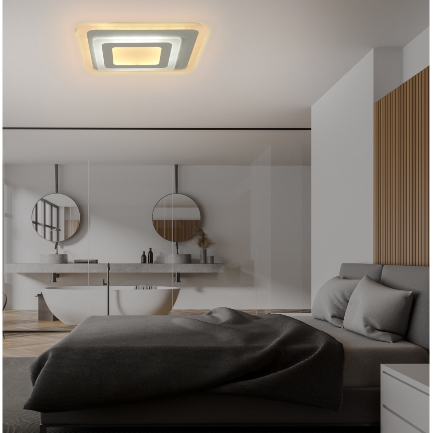 Brilagi - prigušiva plafonska LED svetiljka MODERN MINI LED/65W/230V 3000-6000K 37x37 cm + daljinski upravljač