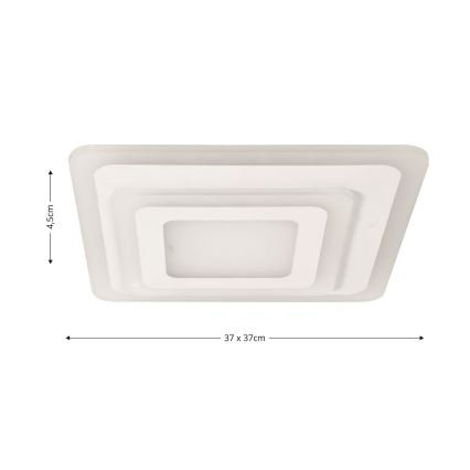 Brilagi - prigušiva plafonska LED svetiljka MODERN MINI LED/65W/230V 3000-6000K 37x37 cm + daljinski upravljač
