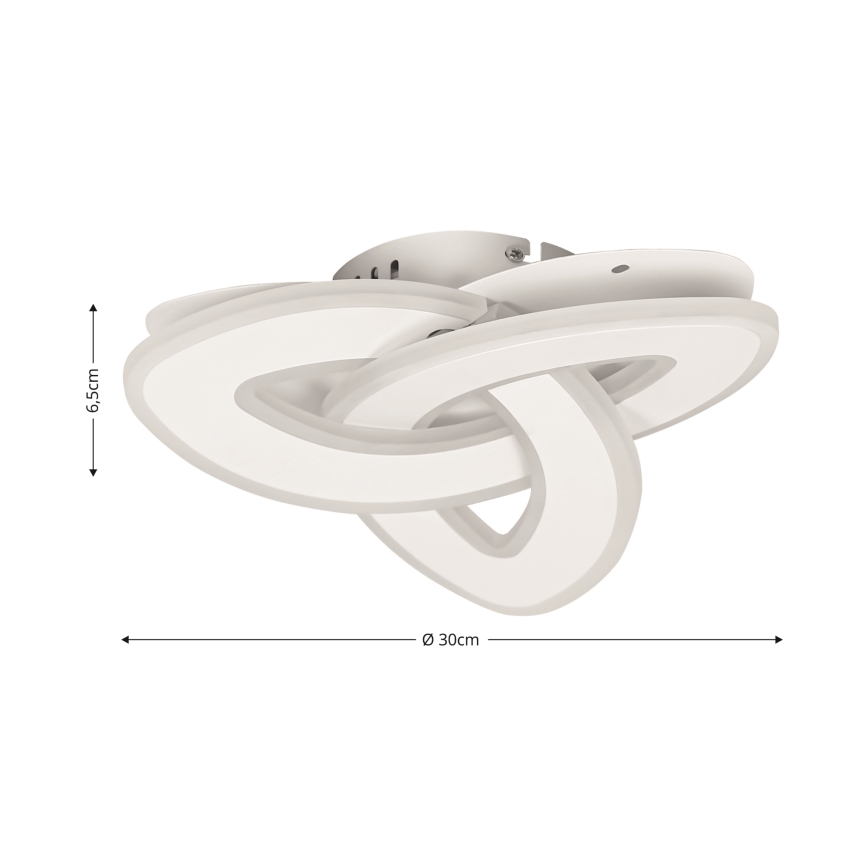 Brilagi - LED prigušiva plafonska svetiljka MODERN MINI LED/49W/230V 3000-6000K 30x30 cm + daljinski upravljač