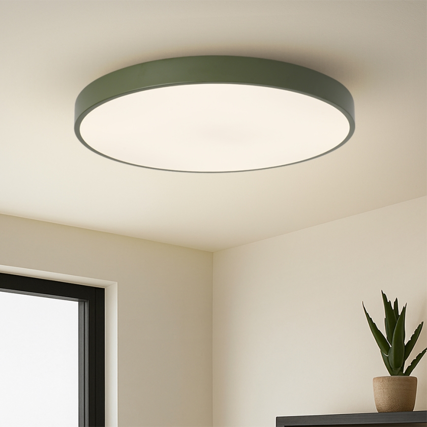 Brilagi - LED plafonsko svetlo POOL LED/100W/230V 3000/4000/6000K prečnik 80 cm zeleno