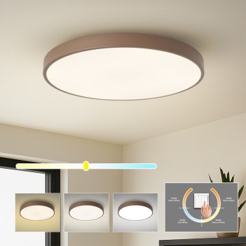 Brilagi - LED stropno svetlo POOL LED/100W/230V 3000/4000/6000K prečnik 80 cm braon