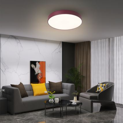 Brilagi - LED stropno svetlo POOL LED/48W/230V 3000/4000/6000K prečnik 40 cm bordo