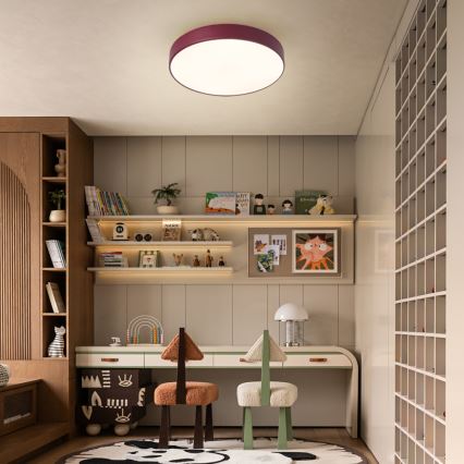 Brilagi - LED stropno svetlo POOL LED/48W/230V 3000/4000/6000K prečnik 40 cm bordo